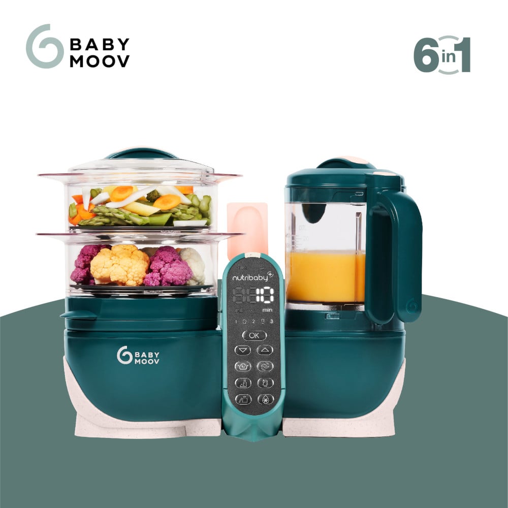 Babymoov Nutribaby Multifunctionele Keukenmachine - Opal Green