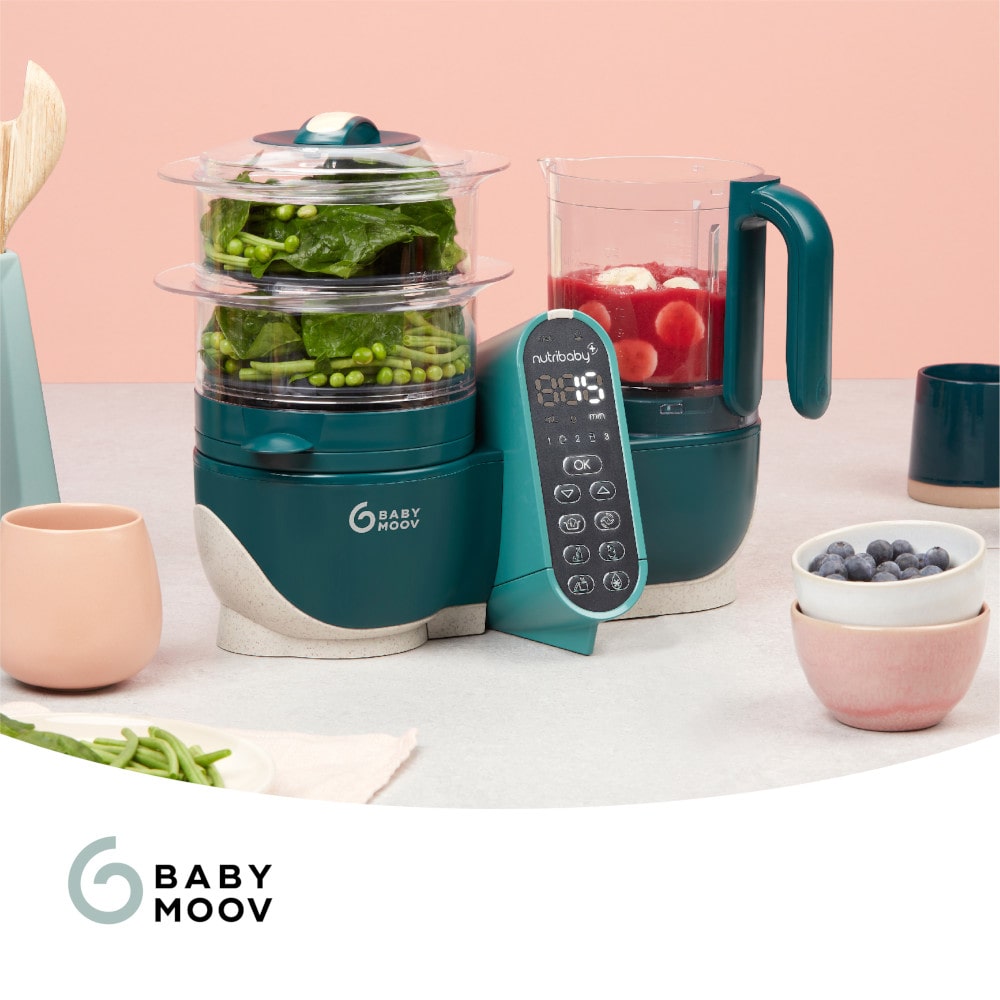 Babymoov Nutribaby Multifunctionele Keukenmachine - Opal Green
