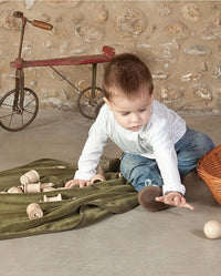 Grapat Natural Wooden Treasures - 10 Pieces