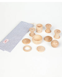 Grapat Natural Wooden Treasures - 10 Pieces