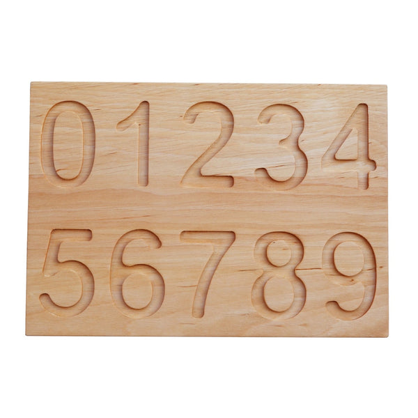Wooden Story Houten Nummervolgbord Wooden Story