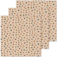 Konges Slojd Hydrofiele Doeken 65 x 65 cm 3-pack - Bloomie Blush Konges Slojd