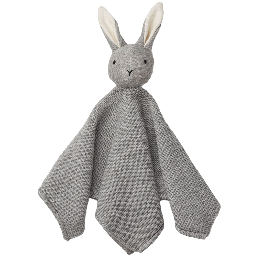 Liewood Knuffeldoekje Milo Rabbit Grey Melange Liewood