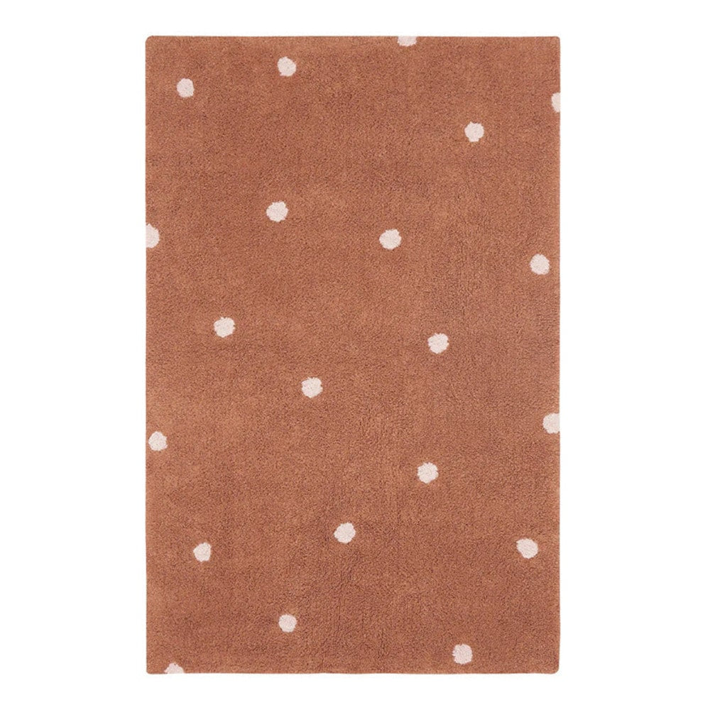 Lorena Canals Vloerkleed Mini Dot Chestnut Lorena Canals