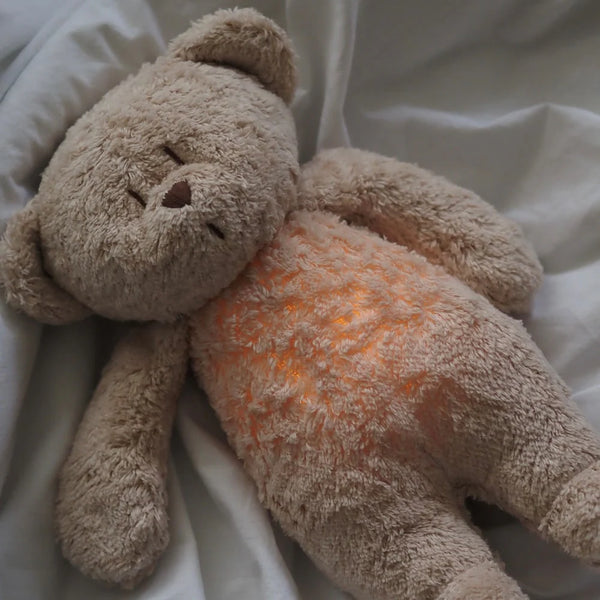 Moonie 2.0 Upgrade Humming Bear - Heartbeat, Light &amp; Smart Cry Detector