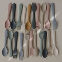 Mushie Spoon and Fork