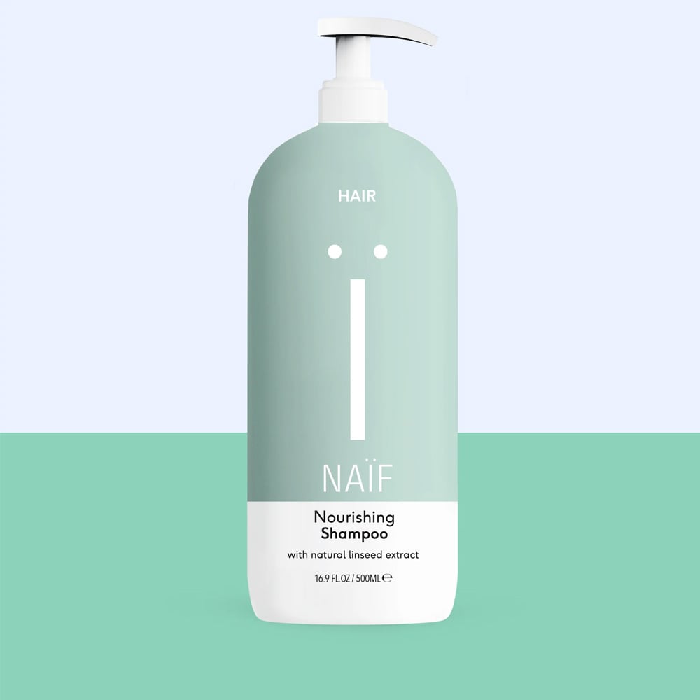 Naif Nourishing Shampoo Pompfles 500ml