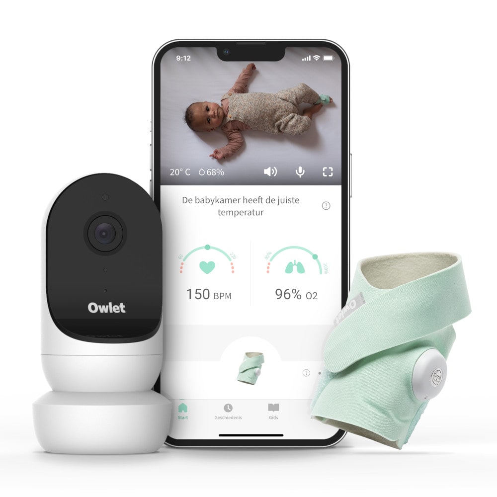 Owlet Duo 2 (Smart sock 3 & Cam 2) Groen