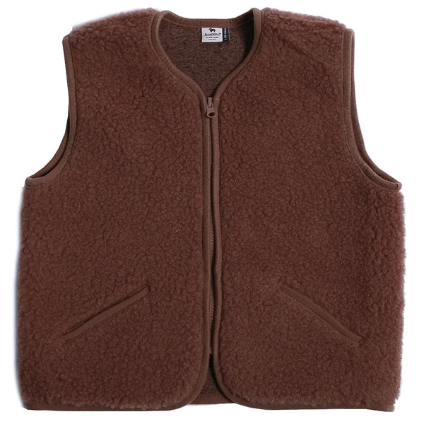 Alwero Bodywarmer Pos Light Junior - Teddy Brown