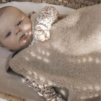 Alwero Wollen Slaapzak Zonder Mouw Light Beige Alwero