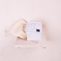 Billie Wonder Wasbare Luier Daytime - White Billie Wonder