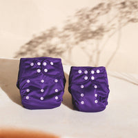 Billie Wonder Wasbare Luier Wrap - Purple Billie Wonder