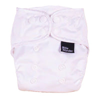 Billie Wonder Wasbare Luier Wrap - White Billie Wonder