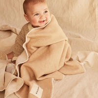 Binibamba Wool Blanket Two Shades 75x100cm