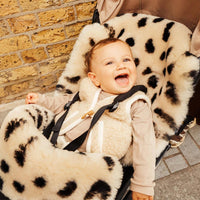 Binibamba Voetenzak Puffmuff - Leopard Binibamba