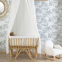 Childhome Rotan Wieg Rechthoekig + Matrasje Childhome