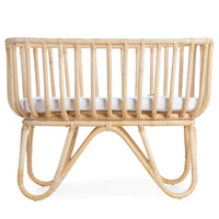Childhome Rotan Wieg Rechthoekig + Matrasje Childhome