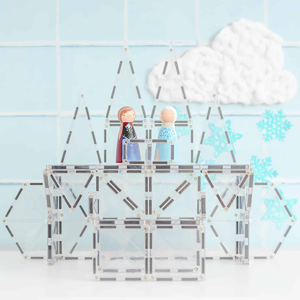 Connetix Tiles Clear Pack 34 stuks Connetix Tiles