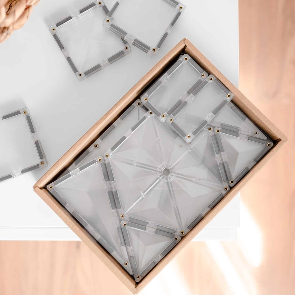Connetix Tiles Clear Pack 34 stuks Connetix Tiles