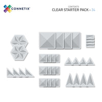 Connetix Tiles Clear Pack 34 stuks Connetix Tiles
