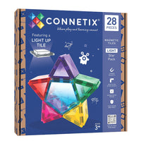 Connetix Tiles 28 Piece Light Star Pack