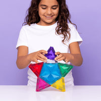 Connetix Tiles 28 Piece Light Star Pack