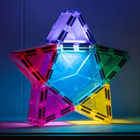 Connetix Tiles 28 Piece Light Star Pack
