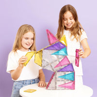 Connetix Tiles 56 Piece Glitter Unicorn Pack