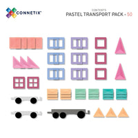 Connetix Tiles Pastel 50 Delige Transport Pack Connetix Tiles