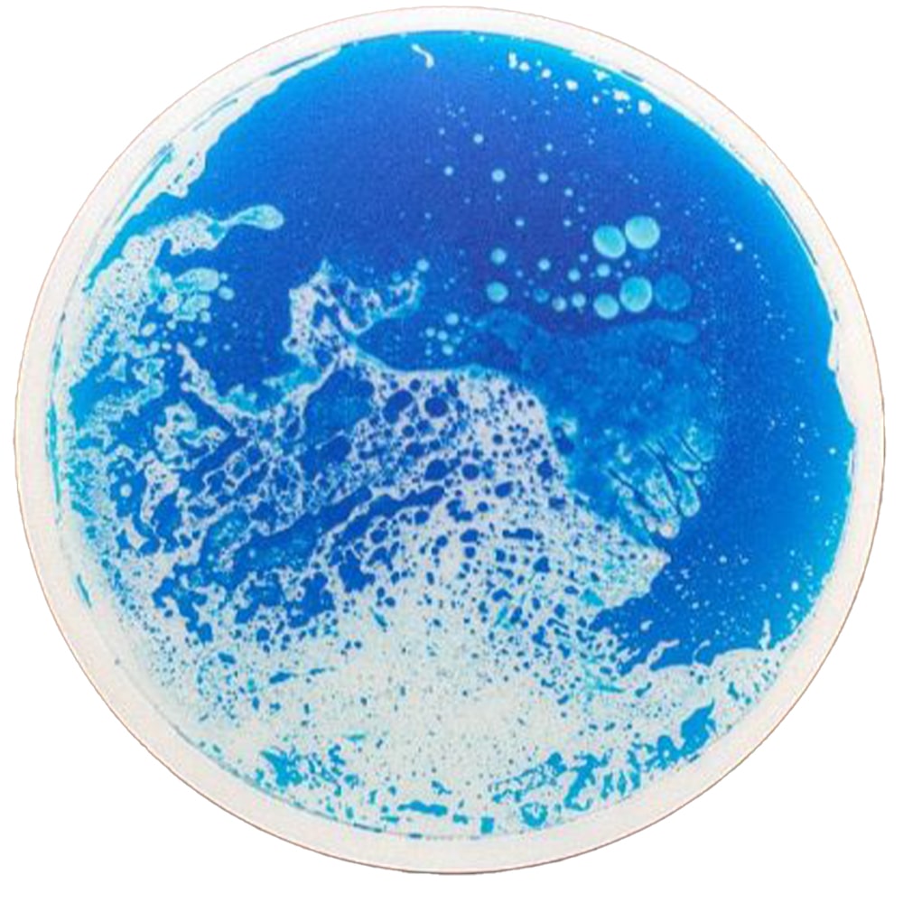 Eduplay Sensory Liquid Tile Round - Blue