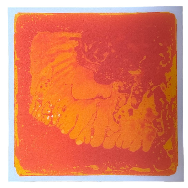 Eduplay Sensory Liquid Tile Square - Orange