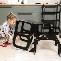 Ette Tete Leertoren Step'n Sit Gold-Black With Extra Support
