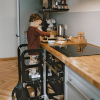Ette Tete Leertoren Step'n Sit Gold-Black With Extra Support
