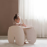 Fitwood Schommelpaard En Bureau Nuppu Fitwood