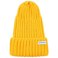 Gommu Poppenbeanie Yellow We are Gommu