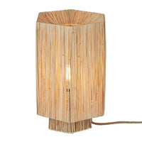 Good&Mojo Tafellamp Raffia Panama L