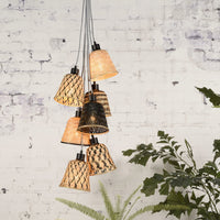 Good and Mojo Hanglamp Kalimantan 7Kap Good and Mojo