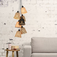 Good and Mojo Hanglamp Kalimantan 7Kap Good and Mojo