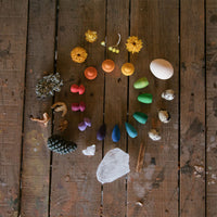 Grapat Mandala Houten Regenboog Sneeuwvlokken 36 stuks Grapat