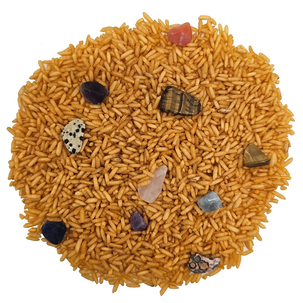 Grennn Speelrijst Edelstenen Mix 300 Gram