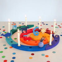 Grimm's Birthday Advent Spiral - 40cm Colored