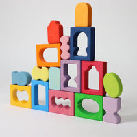 Grimm's Window Building Blocks - 16 Pieces