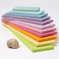 Grimm's Building Planks Pastel - 11 planks