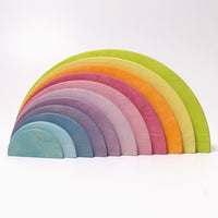 Grimm's Wooden Half Circles Pastel