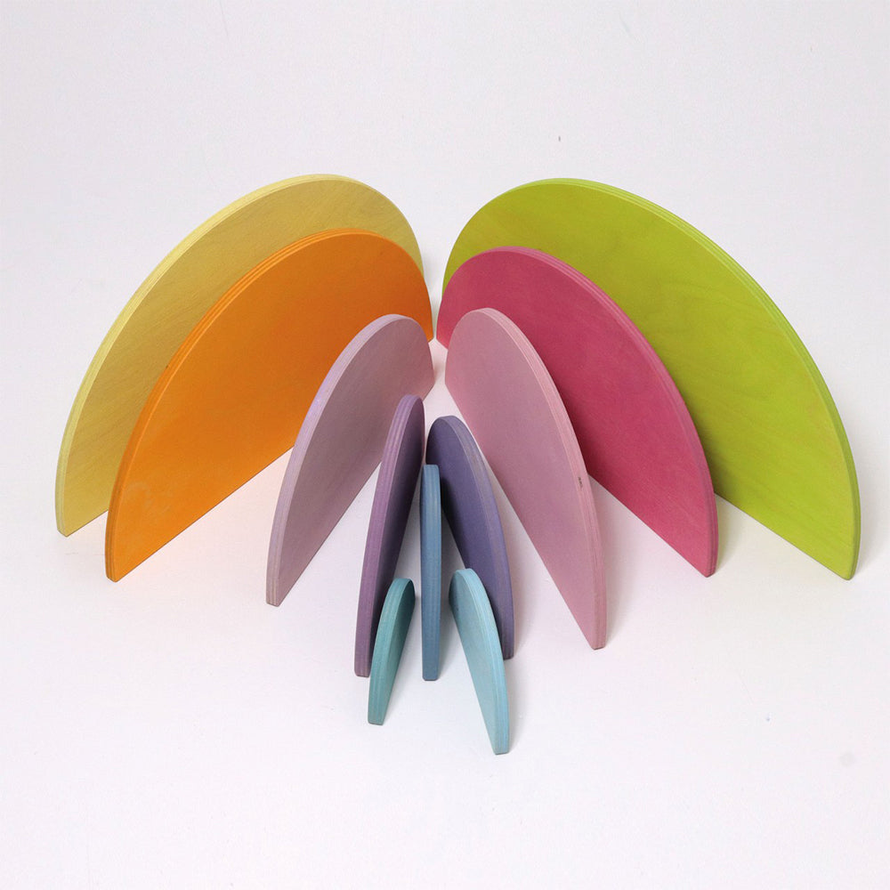 Grimm's Houten Halve Cirkels Pastel