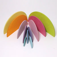 Grimm's Wooden Half Circles Pastel