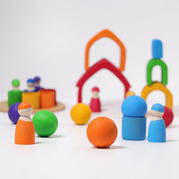 Grimm's Wooden House Rainbow