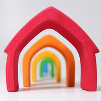 Grimm's Wooden House Rainbow