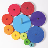 Grimm's Rainbow Stacking Tower - 21cm