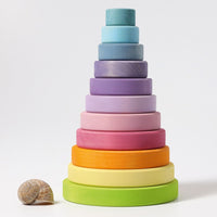 Grimm's Stacking Tower Pastel - 21 cm